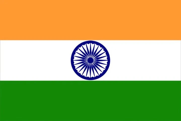 Indian flag in 1947